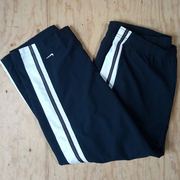 Vintage Nike Striped Wind Pants Joggers Trainers - Picture 1 of 8